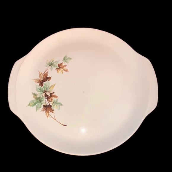 Set of 2 Vintage Salem Serving Platters / Pattern Maple Leaf / Size 3”x12” - Picture 2 of 2